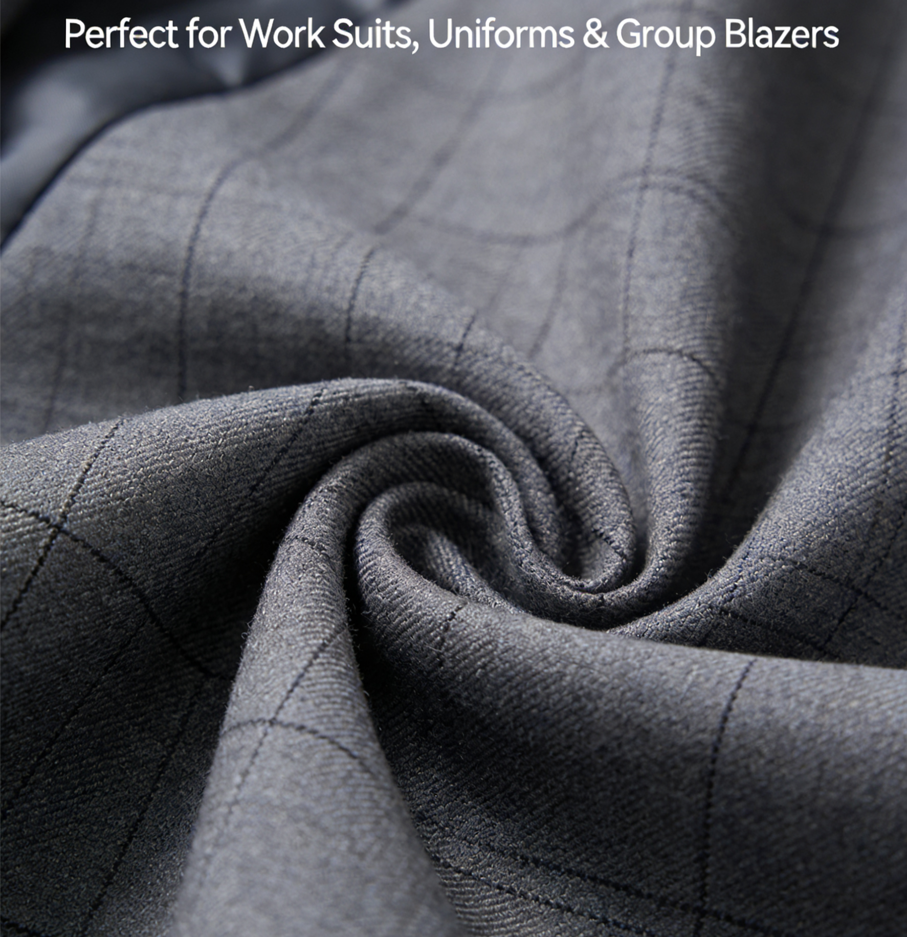 65/20/15 Polyester Cotton Wool Blended Woven Fabric 200-330GSM for Blazer & Work Suits