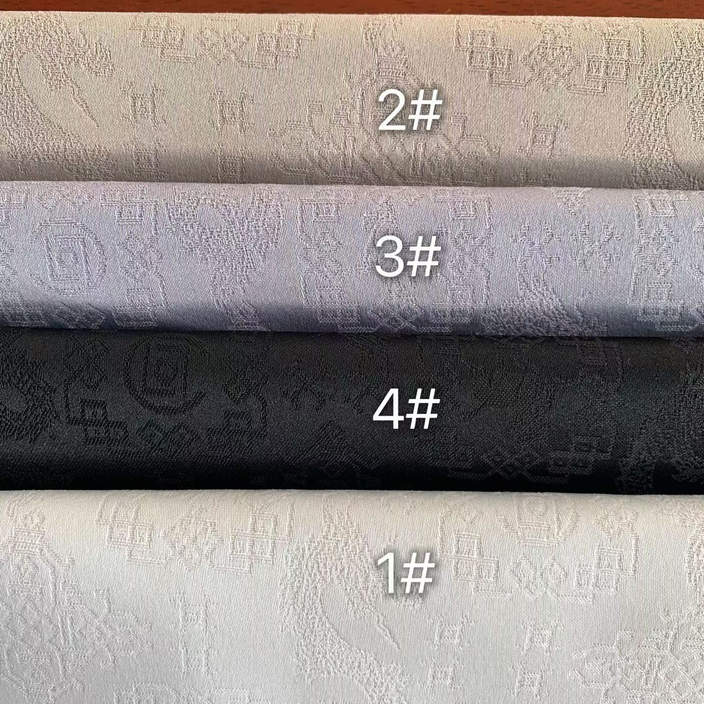 ZSDS2361 – Adidas “White Silk” Style Functional Jacquard Fabric