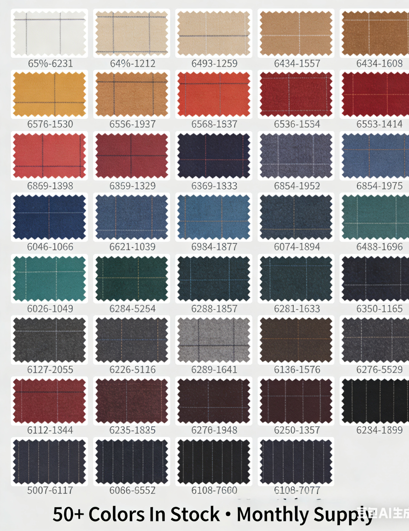 65/20/15 Polyester Cotton Wool Blended Woven Fabric 200-330GSM for Blazer & Work Suits